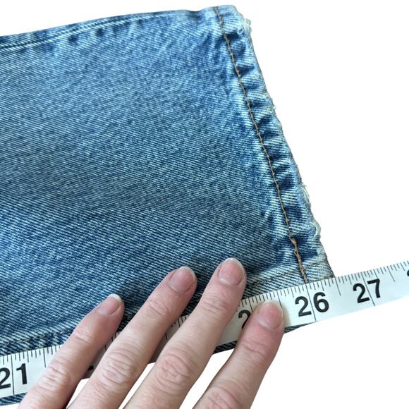 Re/Done Originals 70’s Ultra Stovepipe Jean Light Destroyed 15 Wash - Picture 11 of 11